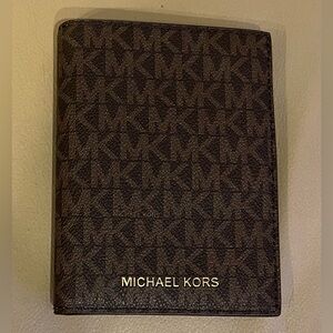 Michael Kors Brown Passport Wallet - NWOT!
